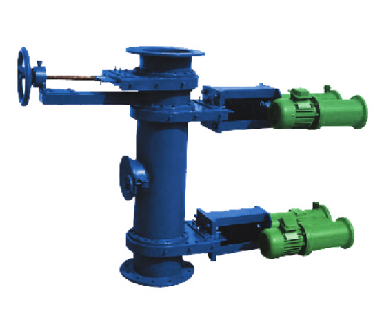 电液动插板式双层卸灰阀（带手动）